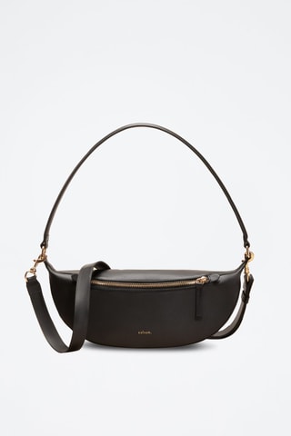 Bolso de piel Pia  - Negro