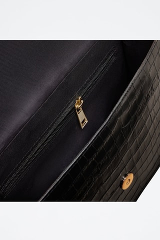 Bolso de piel Bella  - Negro