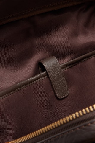 Mochila de piel Henry - Marrón