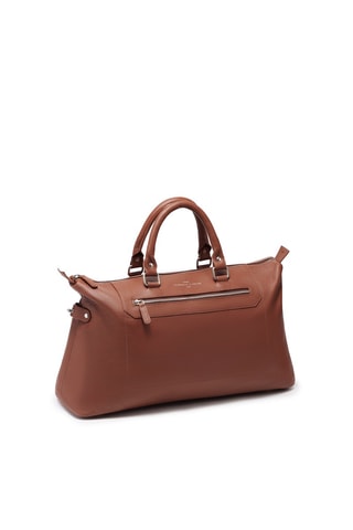 Bolsa de viaje de piel Louis - Marrón