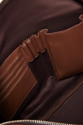 Bolsa de viaje de piel Louis - Marrón