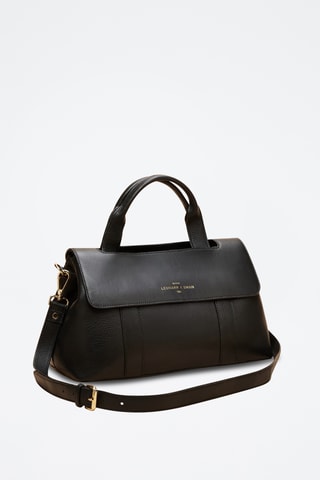 Bolso de piel Paula - Negro