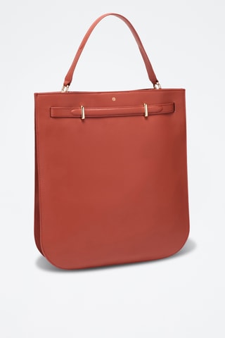 Bolso de piel Julia - Naranja
