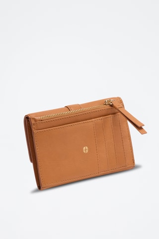 Cartera de piel Olga - Camel