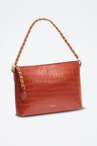 Bolso de piel Emma - Naranja
