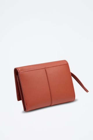Cartera de piel Emilie - Naranja
