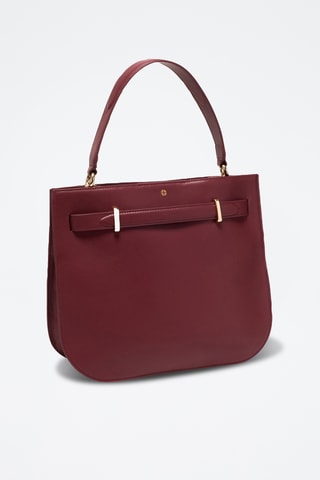 Bolso de piel Pilar - Burdeos