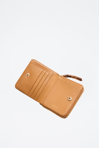 Cartera de piel Coco - Marrón