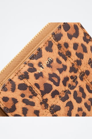 Cartera de piel Coco - Marrón