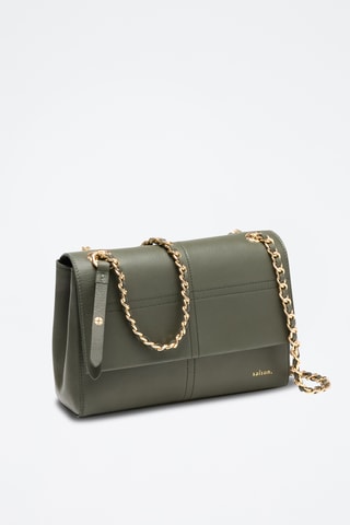 Bolso de piel caprina Paloma - Verde
