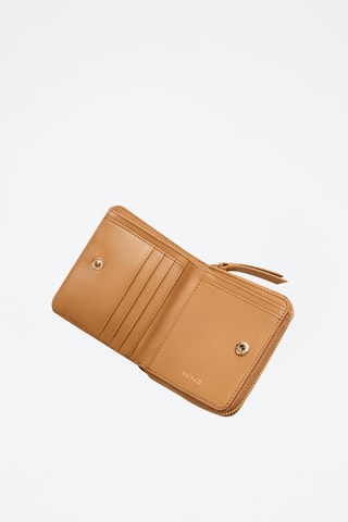 Cartera de piel Coco - Camel