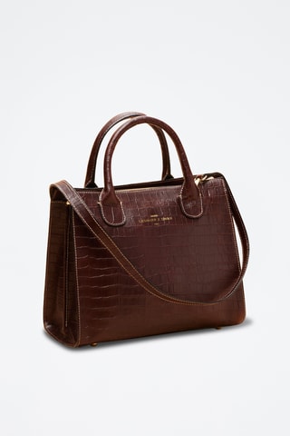 Bolso de piel Anouk - Camel