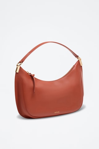 Bolso de piel bovina Ingrid - Naranja