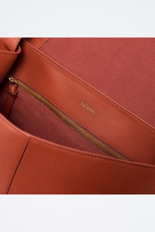 Bolso de piel Ilona - Naranja