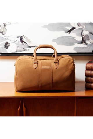 Bolsa de viaje de nobuk Sebastian - 52 cm - Camel