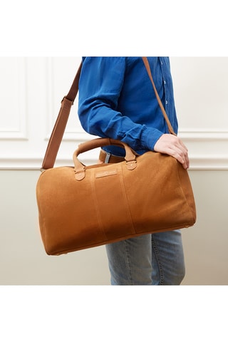 Bolsa de viaje de nobuk Sebastian - 52 cm - Camel