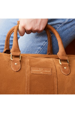 Bolsa de viaje de nobuk Sebastian - 52 cm - Camel