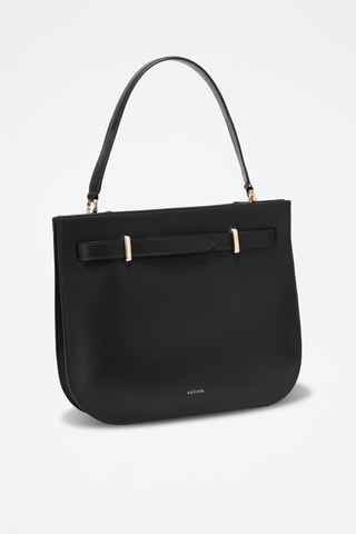 Bolso de piel Pilar - Negro