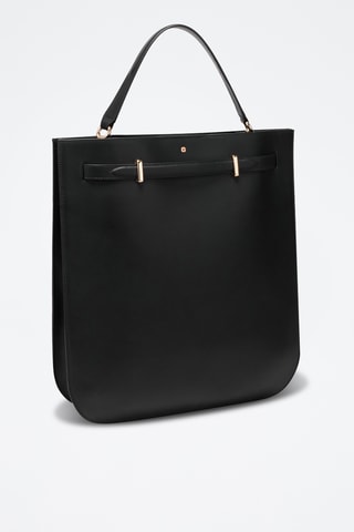 Bolso de piel Julia - Negro