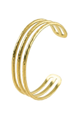 Open Armband - Doublé Geelgoud