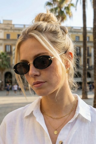 Lunettes de soleil femme - Catégorie 3 - Noir