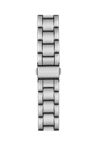 Stalen en Parelmoeren Quartz Horloge - Emily Westwood
