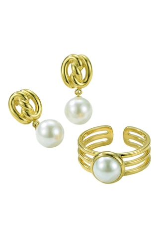 Conjunto - Chapado en oro amarillo - Emily Westwood