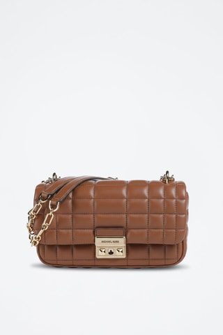 Sac porté épaule en cuir - Marron