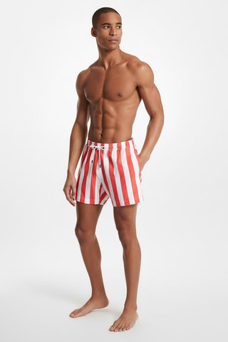 Short de bain - Rouge