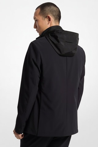 Blazer à capuche - Noir