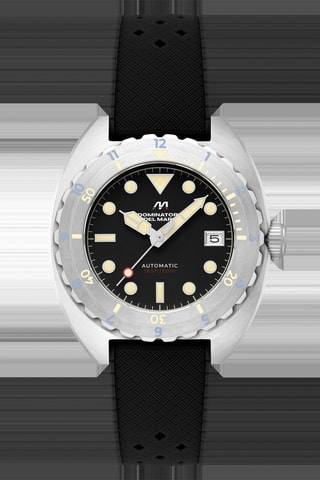 Orologio automatico in silicone Amalfi - Nero - Dominatore Del Mare