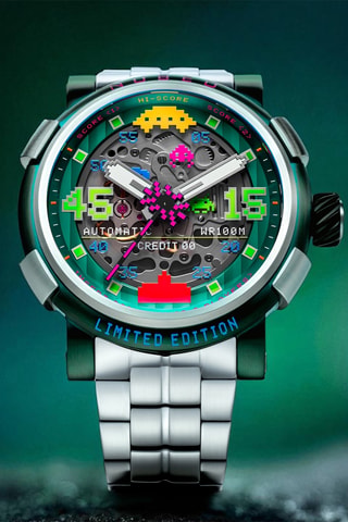 Cofanetto orologio automatico e cinturini in acciaio e ?* SCONOSCIUTO Orion - Argentato e verde chiaro - Nubeo