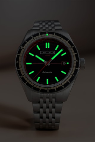 Orologio automatico in acciaio Ahrens - Argentato - Cadola