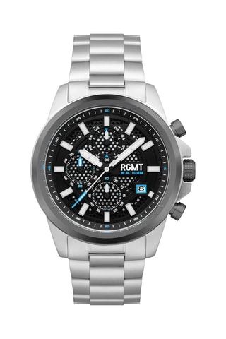 Cofanetto orologio al quarzo e cinturini in acciaio e silicone Artillery