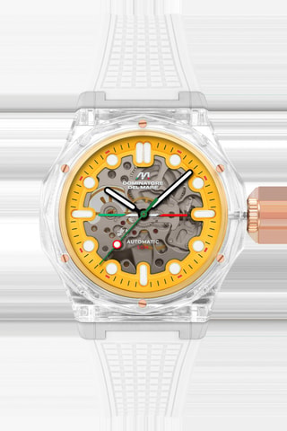 Orologio automatico in silicone Ravello - Bianco - Dominatore Del Mare