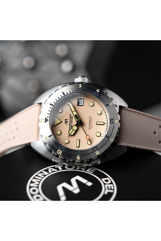 Orologio automatico in silicone Amalfi - Kaki - Dominatore Del Mare