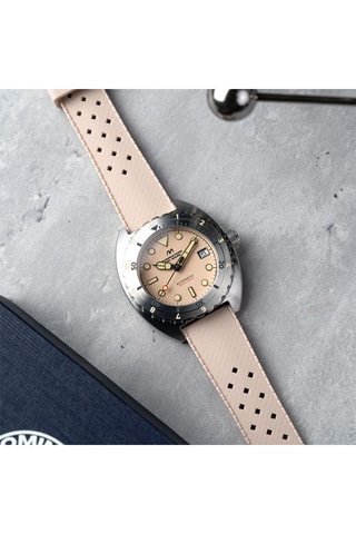 Orologio automatico in silicone Amalfi - Kaki - Dominatore Del Mare