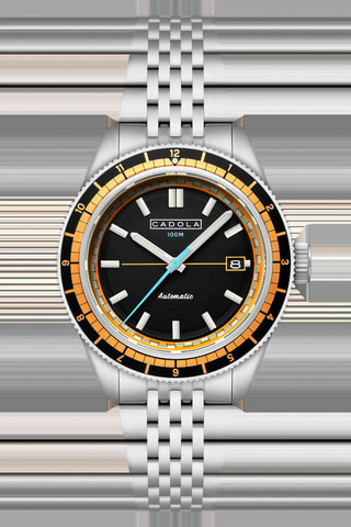 Orologio automatico in acciaio Ahrens - Argentato - Cadola