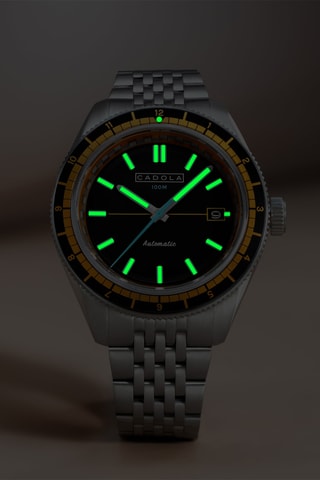 Orologio automatico in acciaio Ahrens - Argentato - Cadola