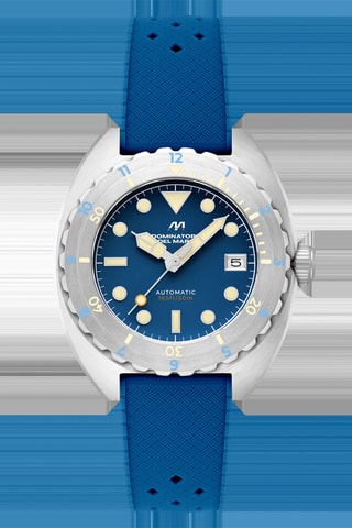 Orologio automatico in silicone Amalfi - Cobalto - Dominatore Del Mare