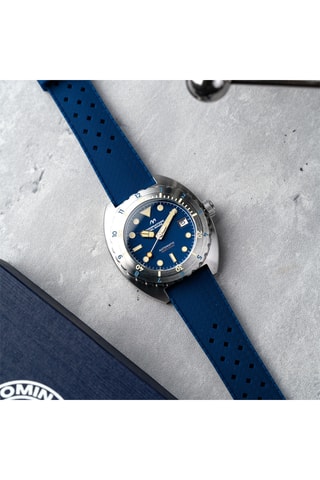 Orologio automatico in silicone Amalfi - Cobalto - Dominatore Del Mare
