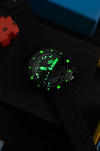 Orologio automatico in silicone Cassini - Nero - Nubeo