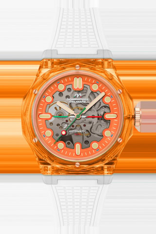 Orologio automatico in silicone Ravello - Bianco - Dominatore Del Mare