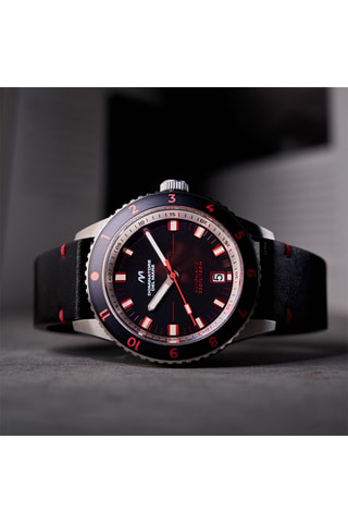 Orologio automatico in pelle Tropea - Nero - Dominatore Del Mare