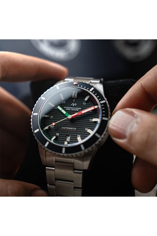 Orologio automatico in acciaio Scilla - Argentato - Dominatore Del Mare