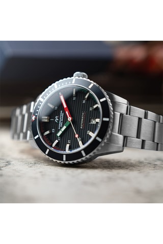 Orologio automatico in acciaio Scilla - Argentato - Dominatore Del Mare
