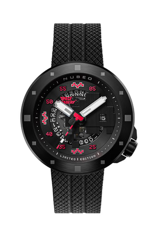 Orologio automatico in silicone Cassini - Nero - Nubeo