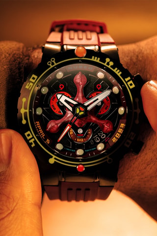 Orologio al quarzo in gomma Opportunity - Marrone e nero - Nubeo