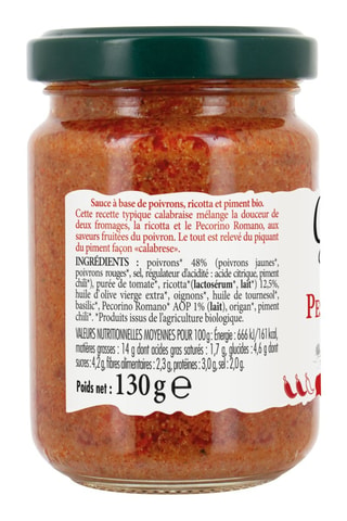 Pot de pesto calabrese - 130 g