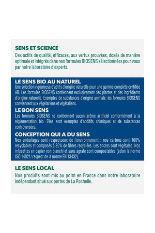 Infusion bio Sommeil réparateur - 20 sachets